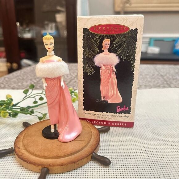Hallmark Keepsake Ornament Barbie Enchanted Evening Collectors 1996 Vintage - Picture 1 of 11